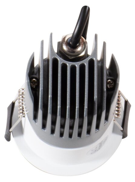 Faro LED da Incasso 6W Foro Ø45mm IP65 CCT UGR19 con driver Philips Colore Bianco Variabile CCT
