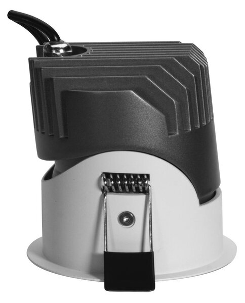 Faro LED da Incasso 15W Foro Ø75mm IP65 CCT UGR19 con driver Philips Colore Bianco Variabile CCT