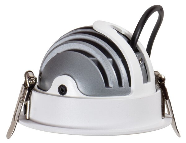 Faro LED da Incasso 12W Ø75mm IP40 Orientabile con driver Philips Colore Bianco Variabile CCT