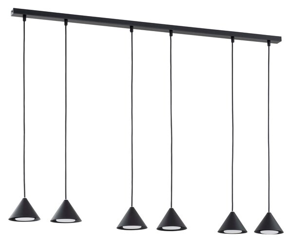 Lampadario ELIT 6 GOLD e BLACK - Attacco GX53