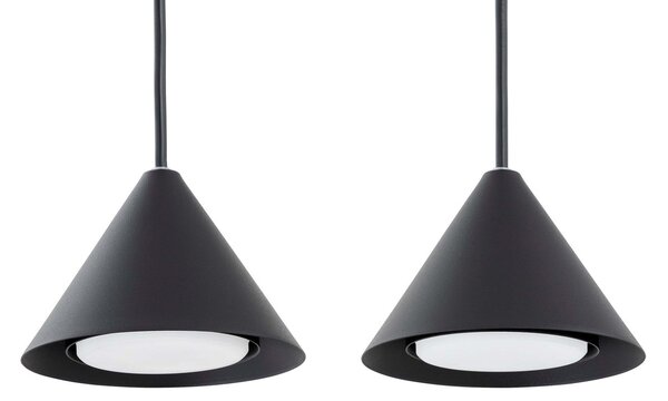 Lampadario ELIT 6 GOLD e BLACK - Attacco GX53