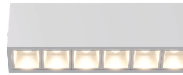 Lampada Lineare LED Sospesa 40W 120cm con driver Philips Bianca o nera