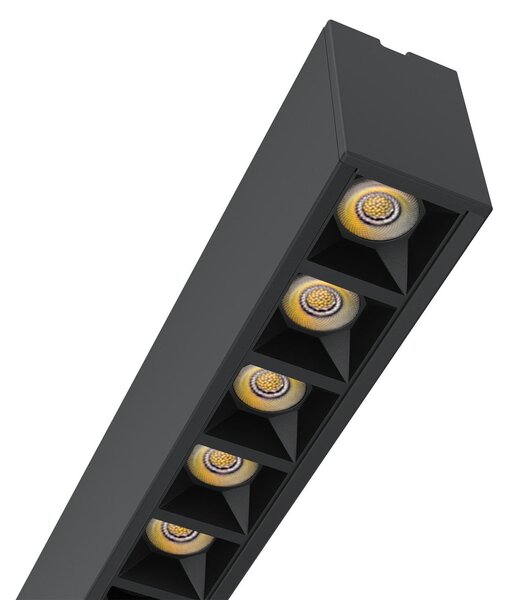 Lampada Lineare LED Sospesa 40W 120cm con driver Philips Bianca o nera