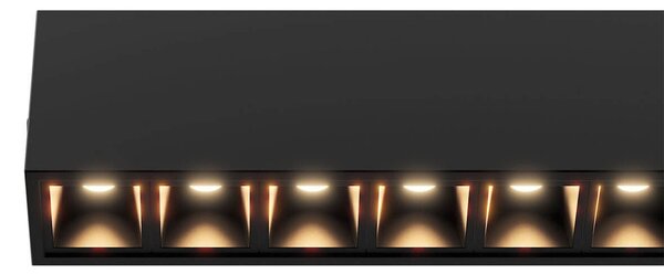 Plafoniera LED 40W 120cm UGR16 CCT con driver Philips Bianca o nera