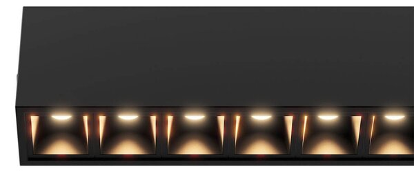 Lampada Lineare LED Sospesa 40W 120cm con driver Philips Bianca o nera