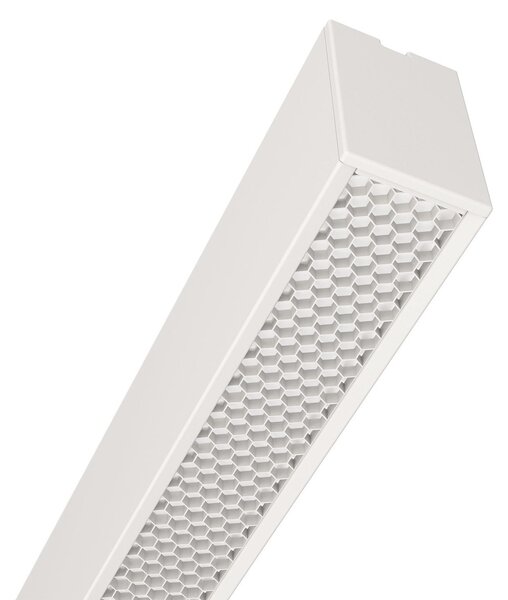 Lampada Lineare LED Sospesa 40W 120 cm con driver Philips Bianca o nera