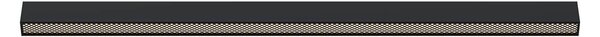 Lampada Lineare LED Sospesa 40W 120 cm con driver Philips Bianca o nera