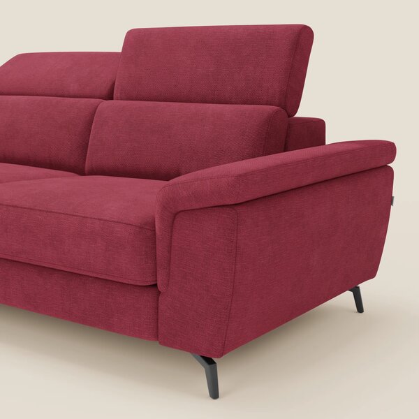 Estro Divano estraibile con chaise-longue e poggiatesta reclinabili in