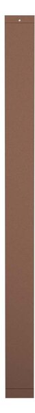 Paletto da giardino Solare Corten con Sensore di Mov. 80cm serie VELA Colore Bianco Naturale 4.000K