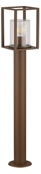Paletto da Giardino Corten 100cm Base E27 - Serie PRISM
