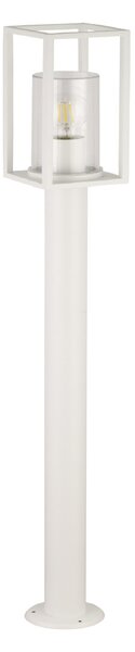 Paletto da Giardino Bianco 100cm Base E27 - Serie PRISM