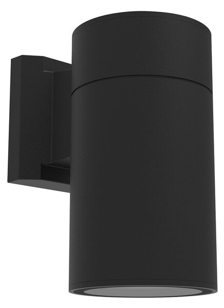 Applique Cilindrica Monodirezionale XL IP54 Base E27 - Nera