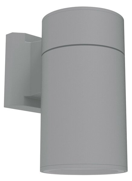 Applique Cilindrica Monodirezionale XL IP54 Base E27 - Grigia