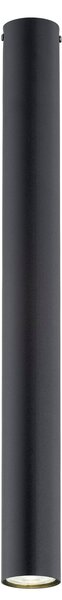 Plafoniera TECNO 1XL da soffitto base GU10 Nera