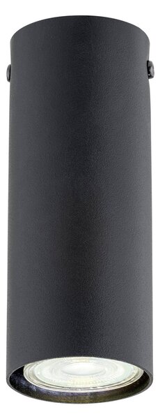 Plafoniera TECNO 1S da soffitto base GU10 Nera