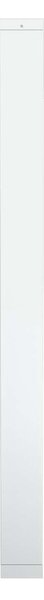 Paletto da giardino Solare Bianco con Sensore di Mov. 80cm serie VELA Colore Bianco Naturale 4.000K