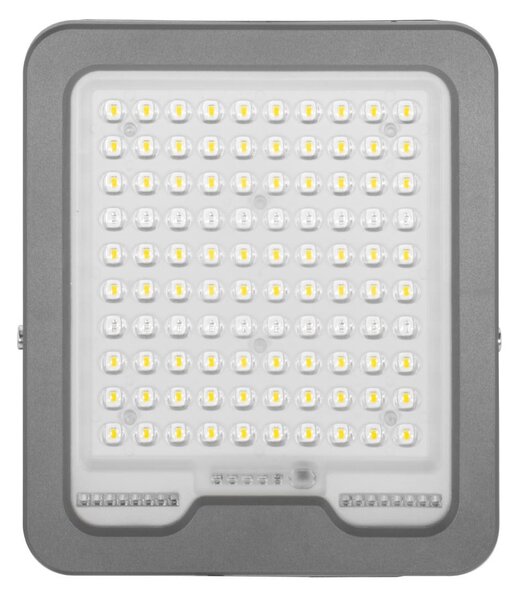 Faro LED Solare 200W IP66 Telecomando Incluso 3.000 lumen - SERIE PRO Colore Bianco Naturale 4.000K