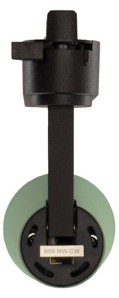 Faro LED 15W Monofase Verde CRI92 Bianco Variabile 38° - Bridgelux LED Colore Bianco Variabile CCT