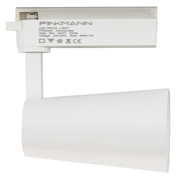 Faro LED 30W Monofase 38° Bianco Variabile CCT CRI92 - Bridgelux LED Colore Bianco Variabile CCT