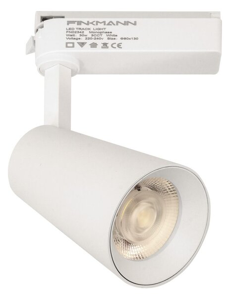 Faro LED 30W Monofase 38° Bianco Variabile CCT CRI92 - Bridgelux LED Colore Bianco Variabile CCT