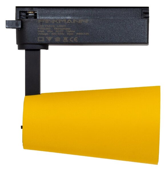 Faro LED 30W Monofase Giallo CRI92 Bianco Variabile 38° - Bridgelux LED Colore Bianco Variabile CCT