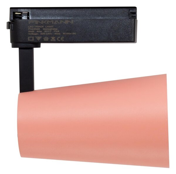 Faro LED 40W Monofase Rosa CRI92 Bianco Variabile 38° - Bridgelux LED Colore Bianco Variabile CCT