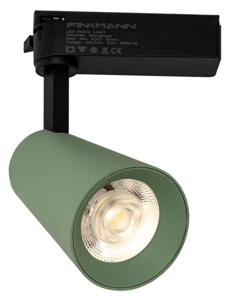 Faro LED 30W Monofase Verde CRI92 Bianco Variabile 38° - Bridgelux LED Colore Bianco Variabile CCT