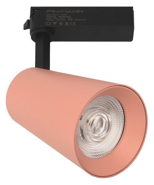 Faro LED 40W Monofase Rosa CRI92 Bianco Variabile 38° - Bridgelux LED Colore Bianco Variabile CCT