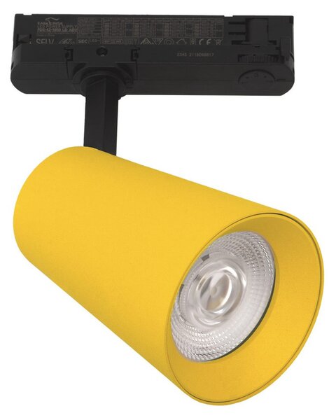 Faro LED 40W Trifase Giallo CRI92 Bianco Variabile 38° - Bridgelux LED Colore Bianco Variabile CCT