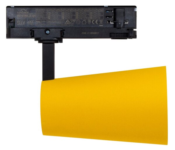 Faro LED 40W Trifase Giallo CRI92 Bianco Variabile 38° - Bridgelux LED Colore Bianco Variabile CCT