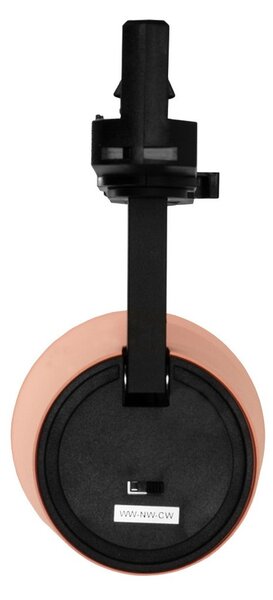 Faro LED 40W Trifase Rosa CRI92 Bianco Variabile 38° - Bridgelux LED Colore Bianco Variabile CCT