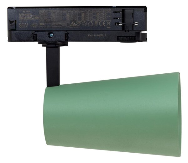 Faro LED 40W Trifase Verde CRI92 Bianco Variabile 38° - Bridgelux LED Colore Bianco Variabile CCT