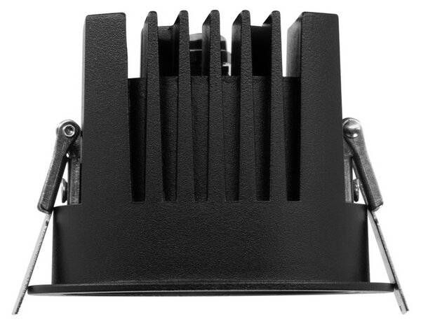 Faro da Incasso Nero 12W Foro Ø75mm CCT 15°-55° con driver Philips Colore Bianco Variabile CCT