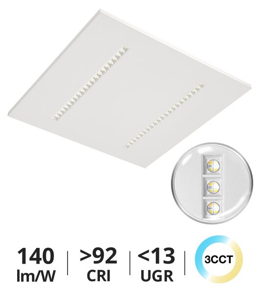 Pannello LED 60x60 28W 36W 42W CCT CRI92 con driver Philips Colore Bianco Variabile CCT