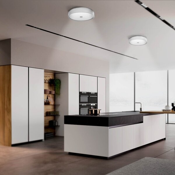 Plafoniera LED Rotonda 36W CCT Ø450mm Bianco