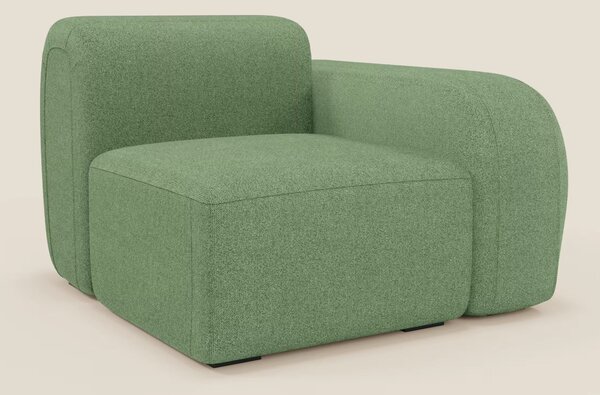 BonBon modulo terminale 105 cm sinistro o destro - tessuto smacchiabil