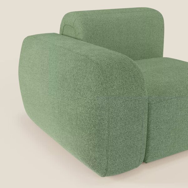 BonBon modulo terminale 105 cm sinistro o destro - tessuto smacchiabil