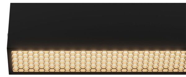 Plafoniera Lineare LED 40W 120cm DALI2 - driver Philips Bianca o nera