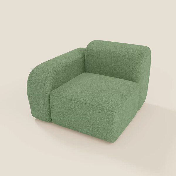BonBon modulo terminale 105 cm sinistro o destro - tessuto smacchiabil