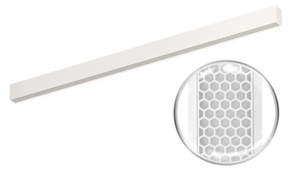 Plafoniera Lineare LED 40W 120cm DALI2 - driver Philips Bianca o nera
