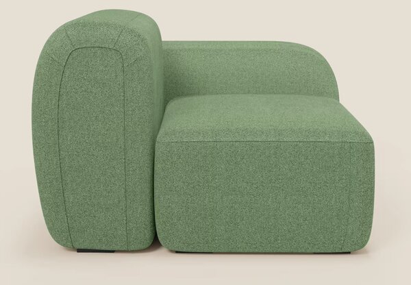 BonBon modulo terminale 105 cm sinistro o destro - tessuto smacchiabil