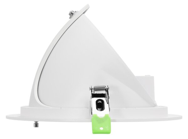 Faro LED da Incasso 42W Orientabile Foro Ø210mm con driver Philips Colore Bianco Variabile CCT