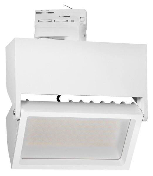 Faro LED 44W Rettangolare Trifase CRI92 CCT Bianco con driver Philips Colore Bianco Variabile CCT
