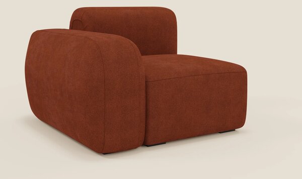 BonBon modulo terminale 105 cm sinistro o destro - tessuto smacchiabil