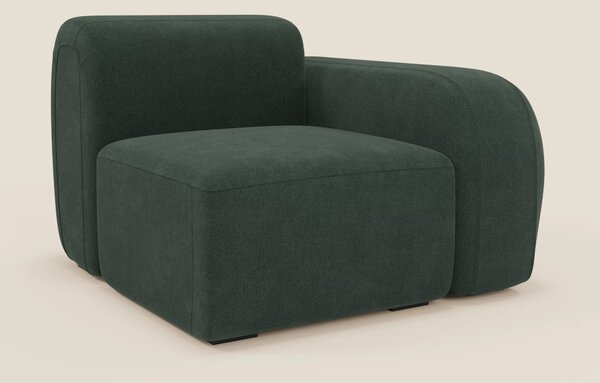 BonBon modulo terminale 105 cm sinistro o destro - tessuto smacchiabil