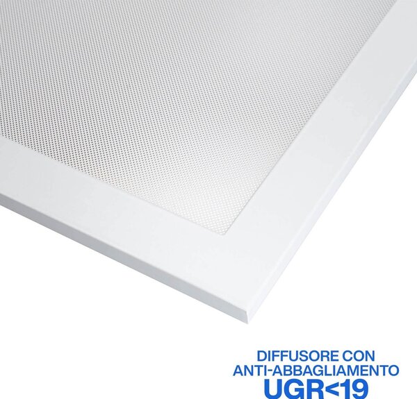 Pannello LED 120x60 42W CCT Bianco Variabile UGR19 con driver Philips Colore Bianco Variabile CCT
