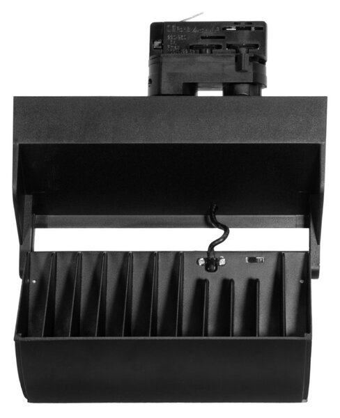 Faro LED 44W Rettangolare Trifase CRI92 CCT Nero con driver Philips Colore Bianco Variabile CCT