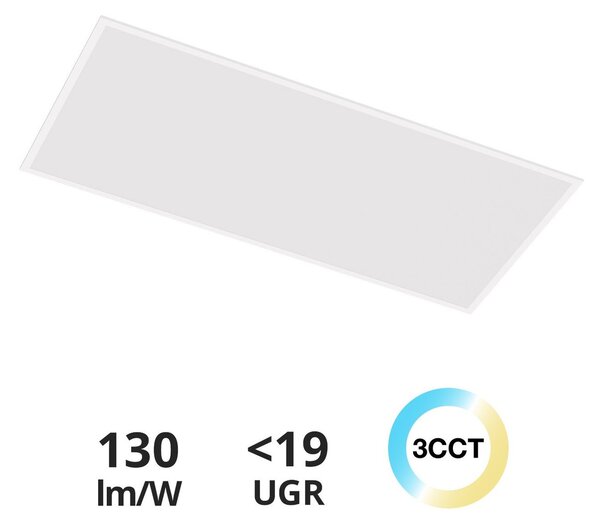 Pannello LED 120x60 42W CCT Bianco Variabile UGR19 con driver Philips Colore Bianco Variabile CCT