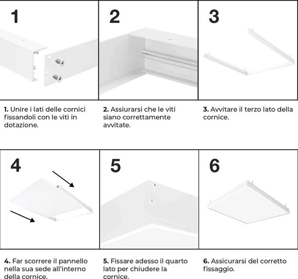 Plafoniera LED 120x60 42W UGR19 Bianco Variabile con driver Philips Colore Bianco Variabile CCT