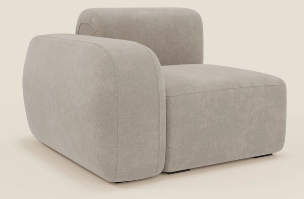 BonBon modulo terminale 105 cm sinistro o destro - tessuto smacchiabil